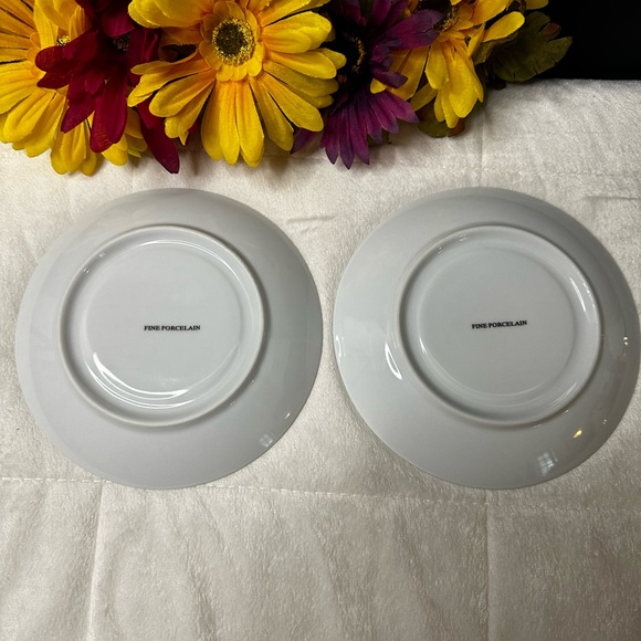 New Beautiful Delicate Gold & Silver Metallic Swirl Tea Set For 2 In A Gift Box - Picture 8 of 16